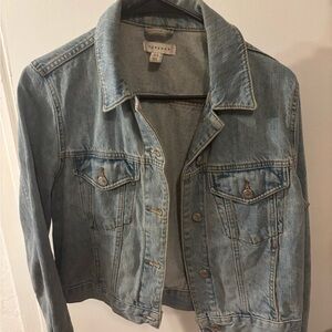 Topshop Light Blue Jean Jacket